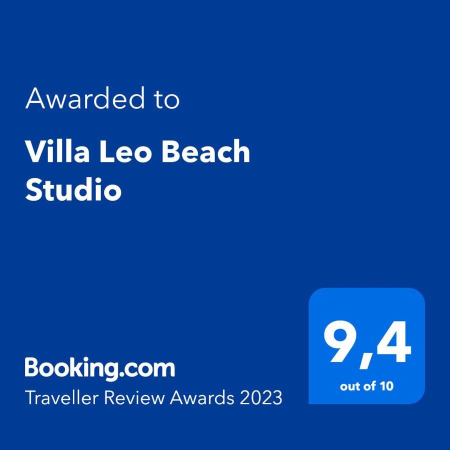 Villa Leo Beach Studio بودغورا المظهر الخارجي الصورة
